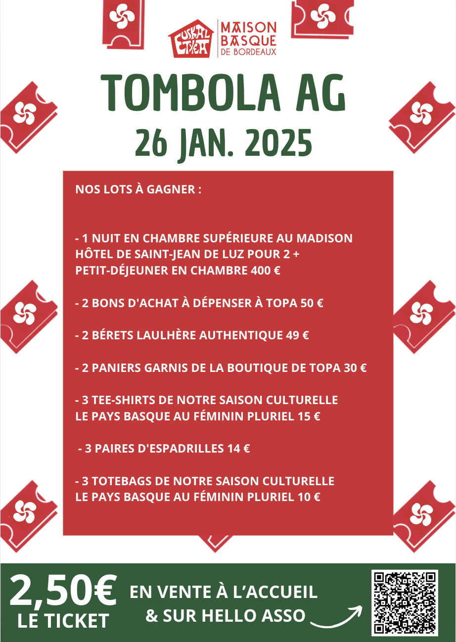 Assemblée Générale & tombola